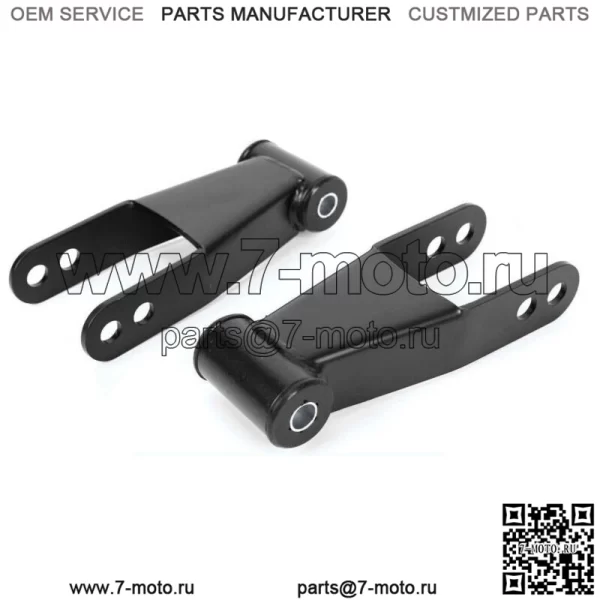 Комплект задних скоб 2 дюйма для Chevy Silverado GMC Sierra 1500 C1500 1988-2018 07 (Для: более одного автомобиля)