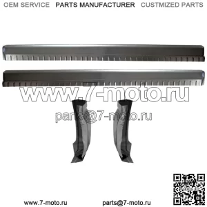 Комплект углов кабины Rocker Panel для Chevy Silverado GMC Sierra Ext 99-07. ПАРЫ КАБИН (Для: более одного автомобиля)