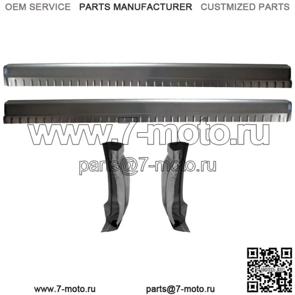 Комплект углов кабины Rocker Panel для Chevy Silverado GMC Sierra Ext 99-07. ПАРЫ КАБИН (Для: более одного автомобиля)