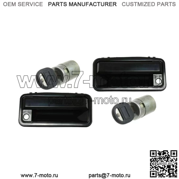 Дверные ручки + дверные замки спереди для пикапа Chevrolet GMC C/K 1988-2094 гг.
