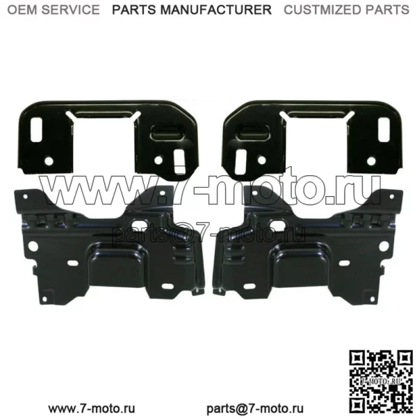 Комплект монтажных кронштейнов переднего бампера для Ford F-150 2009-2014 гг. (Для: Ford F-150)