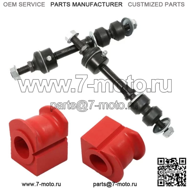 Для Ford F150 2005-2008 K80337 K200331 4 шт. передние звенья и втулки стабилизатора поперечной устойчивости - Image 4