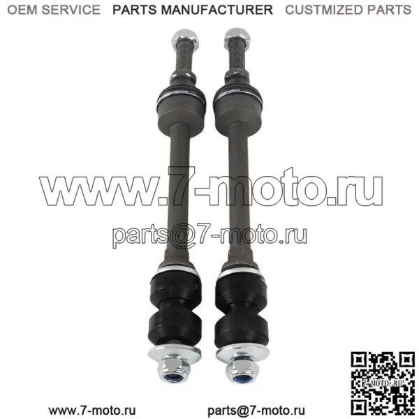Для 2006-2015 Dodge Ram 1500 4WD 3.0L K80894 Пара (2) звеньев переднего стабилизатора поперечной устойчивости