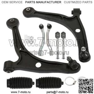 Для Honda Pilot Acura 2003-2008 годов, 8 шт., шаровые шарниры переднего нижнего рычага, рулевые тяги
