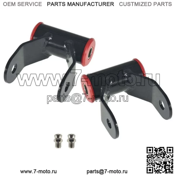 2x для Dodge Ram 1500 2WD 2002-2008 годов выпуска, комплект для опускания скоб, выравнивающий комплект - Image 2