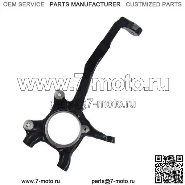 Поворотный кулак передний левый для Toyota 4Runner 2003-2016 гг. 4321260170 черный - Image 2