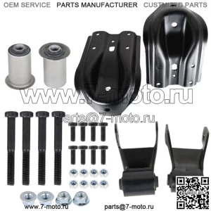 Для Chevy GMC K2500 1988-1997 годов комплект подвески и сережки задней листовой рессоры