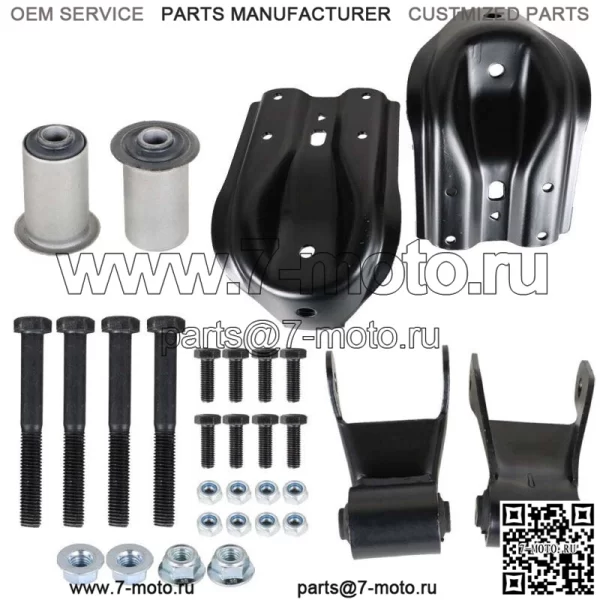 Для Chevy GMC K2500 1988-1997 годов комплект подвески и сережки задней листовой рессоры