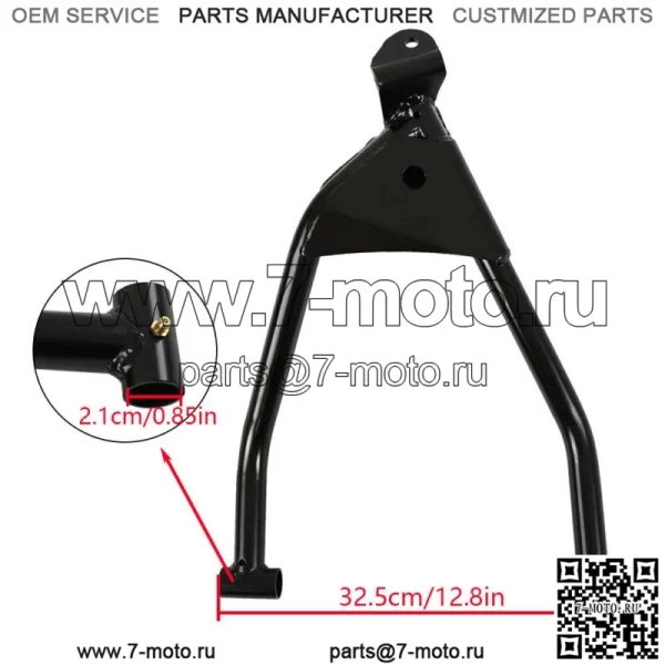 Для Polaris 0454270-067 Черный левый передний рычаг управления 2009-2019 EFI Pursuit RZR 170 - Image 2