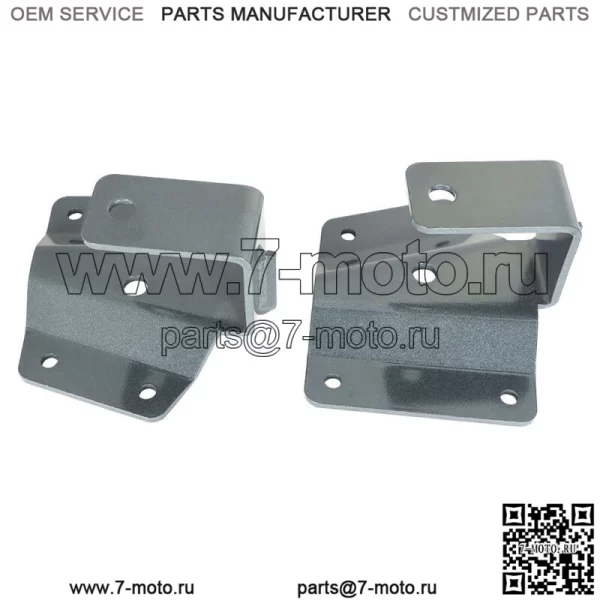 Для Chevy Silverado и GMC Sierra 1500 1999-06 1999-06 годов 4-дюймовый комплект задних скоб и вешалок - Image 3