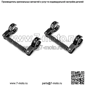 Зажим для ручки рулонного каркаса UTV из 2 предметов для Polaris RZR PRO XP/PRO R/Turbo R (подходит: Yamaha Rhino 660)