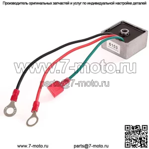 Регулятор напряжения для гольф-кара подходит для EZGO TXT & RXV 1994-UP Gas, Club Car 1984-1991, Columbia/ParCar 1982-1994, заменяет OEM 27739-G01,27739G01,435203