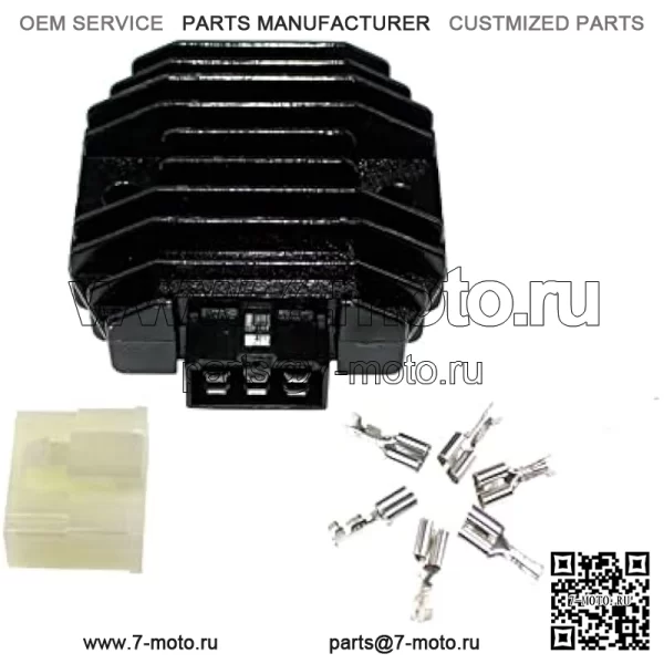 Регулятор напряжения для John Deere 130 160 165 170 172 175 176 180 185 186 240 242 245 260 265 285 320 325 345 355D 425 445 455 F510 F525 F735 LX172 LX176 LX178 X475 X485 X495 X575 X585 X595 - Image 3