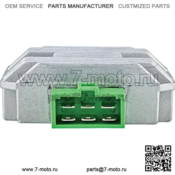 230-58018 Выпрямитель-регулятор напряжения, совместимый/заменяющий для Kawasaki Gator 425 445 F911, Gator 6X4 ALL 18HP M97348, Kawasaki 21066-2070, M97348 ESP2317 230-58018 - Image 3