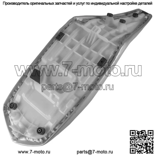 Сиденье для Yamaha YFZ450 2007 2008 2009 2010 2011 2012 2013 ПОЛНОСТЬЮ НОВОЕ черное - Image 4