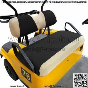 Передние/задние чехлы на сиденья гольф-кара для Club Car DS Precedent Yamaha EZGO RXV TXT
