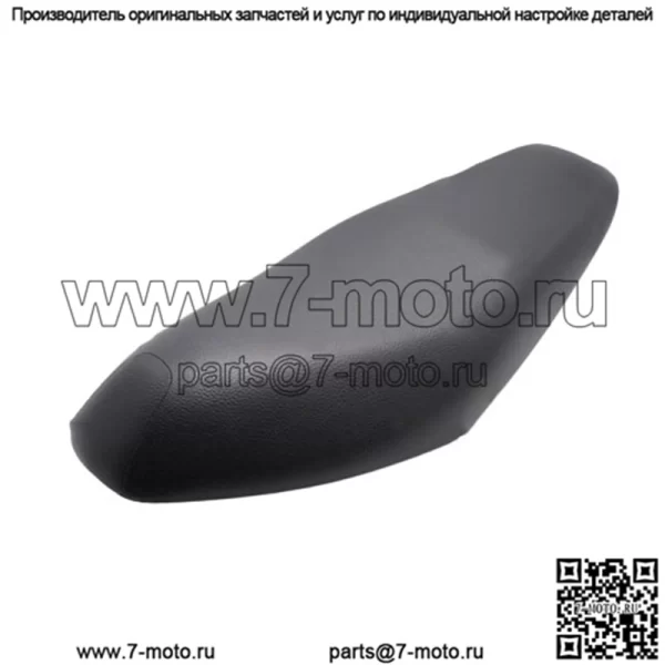Для Honda WAVE 125R, WAVE 125S 125cc 2019-21 черное двойное сиденье V2 - Image 3