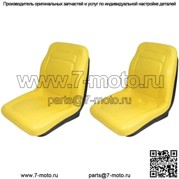 2 сиденья с высокой спинкой подходят для John Deere и Gator TX TX 4x2 TX Turf TX 4x2 Turf UTV