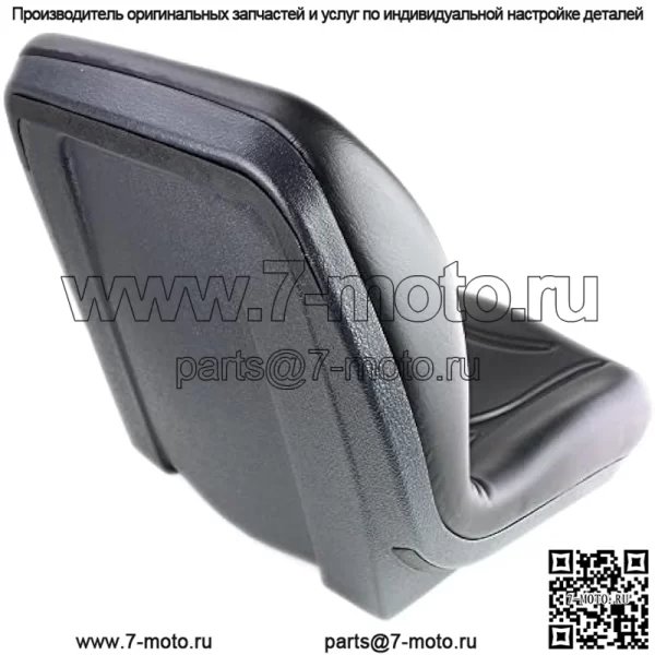 Два черных сиденья E-VG12160 (2 шт.) для John Deere Gator со сливным отверстием (M-Gator, E, Turf, TX 4X2, TH Turf, XUV550, 4X4 HPX, 4X2 Trail, 6X4 Trail++) - Image 5