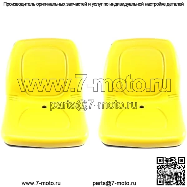 VG11696 Пара (2) сидений для Jo-hn Dee-re Gator TX 4X2 Turf, TX 4X2, 4X2 HPX, F725, F710, GX355, GX345 - Image 3