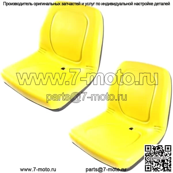 VG11696 Пара (2) сидений для Jo-hn Dee-re Gator TX 4X2 Turf, TX 4X2, 4X2 HPX, F725, F710, GX355, GX345 - Image 4