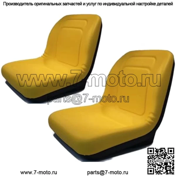 СИДЕНЬЯ JOHN DEERE GATOR 2 X (ДВА СИДЕНЬЯ) AM129969 6X4 4X4 4X2 CX E TE TH TRAIL TURF