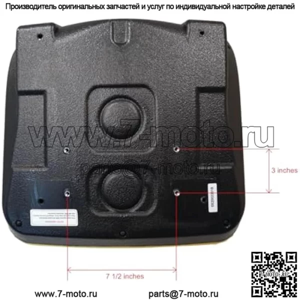 СИДЕНЬЯ JOHN DEERE GATOR 2 X (ДВА СИДЕНЬЯ) AM129969 6X4 4X4 4X2 CX E TE TH TRAIL TURF - Image 3