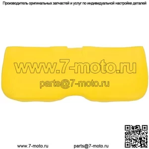 Нижняя подушка сиденья совместима с John Deere XUV 615E 625i 815E 825E 825i 825M 855D 855E 855M S4 Замена Gator для AM140624 Желтый