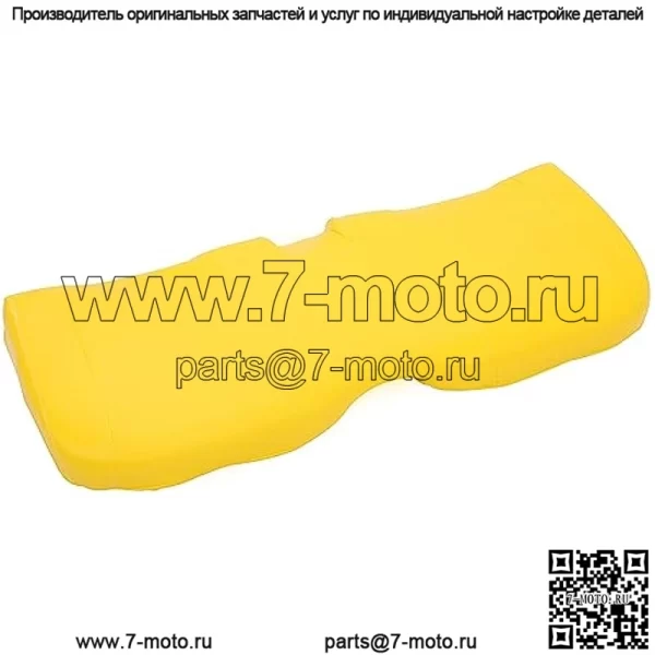 Нижняя подушка сиденья совместима с John Deere XUV 615E 625i 815E 825E 825i 825M 855D 855E 855M S4 Замена Gator для AM140624 Желтый - Image 3