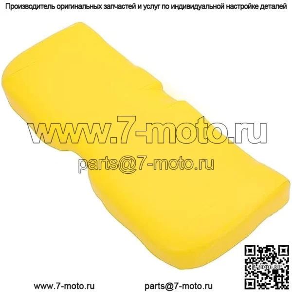 Нижняя подушка сиденья совместима с John Deere XUV 615E 625i 815E 825E 825i 825M 855D 855E 855M S4 Замена Gator для AM140624 Желтый - Image 4