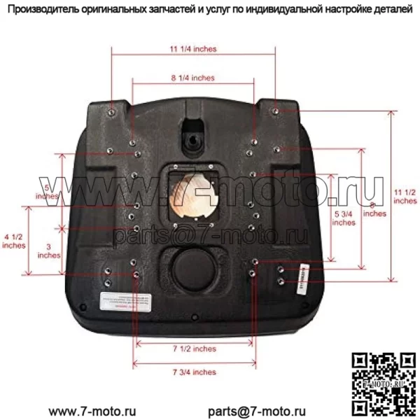 Комплект из 2 сидений с высокой спинкой для John Deere-Trail-Worksite-amp-Turf-Gator-4X2 6X4 LGT100YL - Image 3