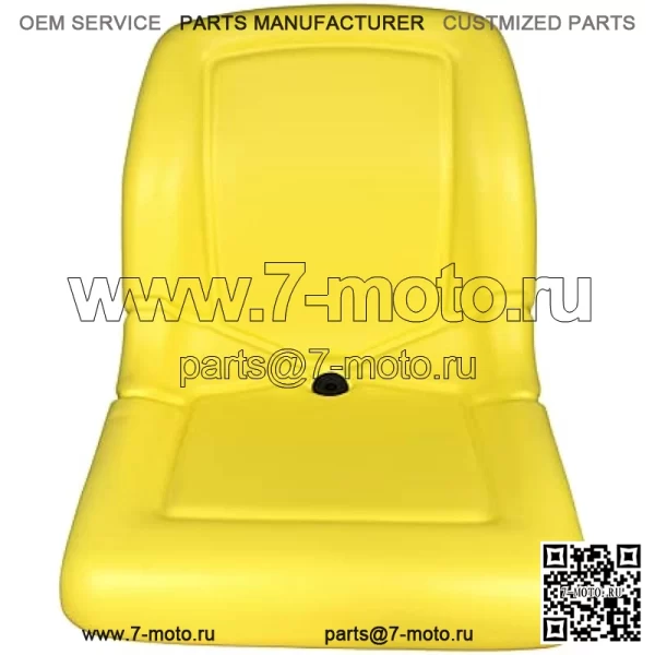 СИДЕНИЯ TRAC (2 сиденья) Желтое сиденье для John Deere Gator CS TS TX 4X2 AM133476 — сиденья с высокой спинкой - Image 2