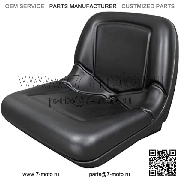 TRAC SEATS (2 сиденья) Черное сиденье для John Deere Gator CS TS TX 4X2 AM133476 - Image 2