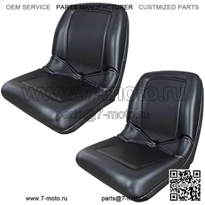 TRAC SEATS (2 сиденья) Черное сиденье с высокой спинкой для John Deere Gator CS TS TX 4X2 AM133476