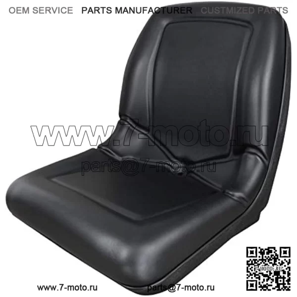 TRAC SEATS (2 сиденья) Черное сиденье с высокой спинкой для John Deere Gator CS TS TX 4X2 AM133476 - Image 2