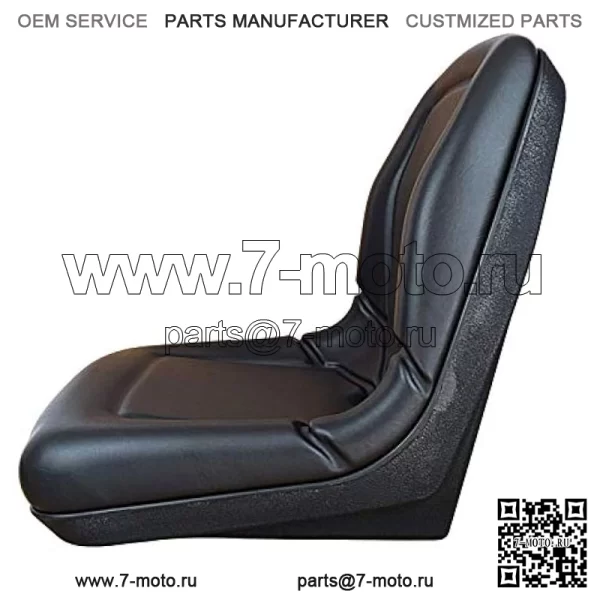 TRAC SEATS (2 сиденья) Черное сиденье с высокой спинкой для John Deere Gator CS TS TX 4X2 AM133476 - Image 4