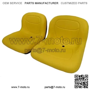 ДВА ЖЕЛТЫХ ПОВОРОТНЫХ СИДЕНЬЯ Подходит для John Deere CS GATOR < 39999 СЕРИЙНЫЙ НОМЕР #OA
