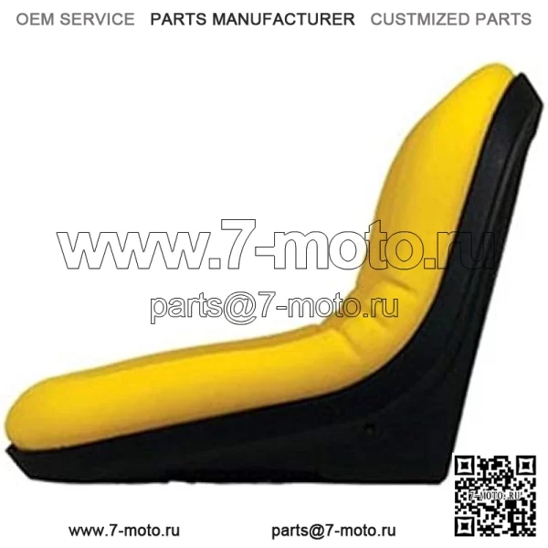 Желтое сиденье подходит для John Deere CS 4x4 4x2 6x4 Turf Trail AM133476 AM129968 подходит для Gator - Image 3