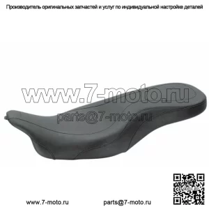 Mustang 14-дюймовый широкий низкопрофильный Tripper с прошитыми 2-местными сиденьями Harley Touring 2008-2020 гг. (Для: Harley-Davidson)