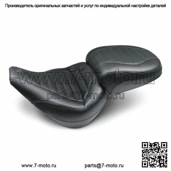Виниловое водительское сиденье Mustang Standard Touring Solo Harley '18 Softail Breakout FXBR (для: Harley-Davidson)