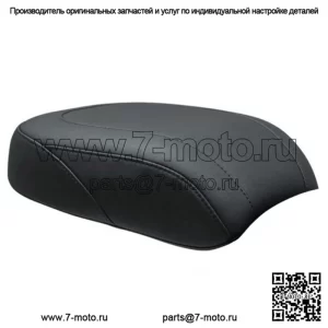 Mustang Black Wide Tripper Back Passenger Rear Seat Harley Softail Street Bob 18 (Для: Harley-Davidson)