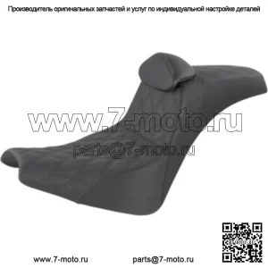 Сиденье Saddlemen Pro Series SDC Performance Grip 2 Up, спинка сиденья Harley Softail 18+ (Для: Harley-Davidson)