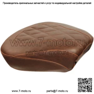 Mustang Wide Tripper Brown Diamond заднее пассажирское сиденье Harley Touring (Для: Harley-Davidson)