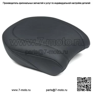 Mustang Black Wide Tripper Passenger Seat Pillion Harley Dyna Fat Bob FXDF 14-17 (Для: Harley-Davidson)