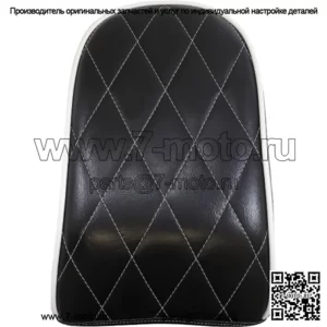 Комплект накладок на заднее сиденье Le Pera Bare Bones White Diamond для заднего сиденья Harley Softail FL 18+ (Для: Harley-Davidson)