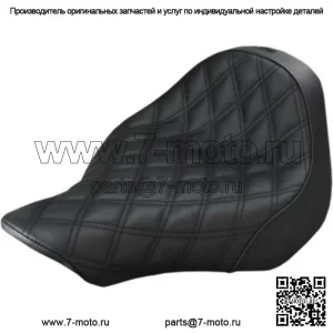 Сиденье Saddlemen Black Renegade Lattice Stitch Solo Seat Harley 13-17 Softail Breakout (Для: Harley-Davidson)