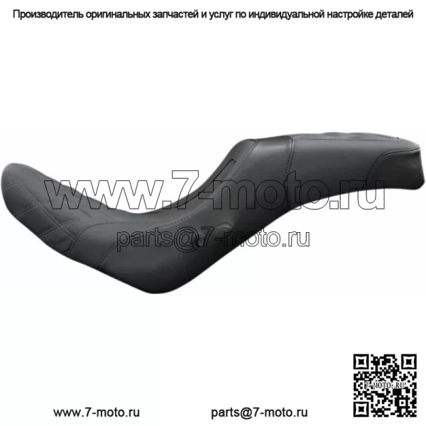 Виниловое сиденье с ромбовидной строчкой Danny Grey Airhawk Weekday 2-Up XL Harley 18+ Softail (Для: Harley-Davidson)