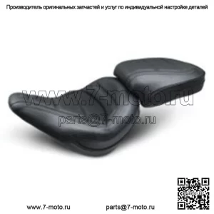 Mustang Black Standard Touring Заднее пассажирское сиденье Harley softail Slim M8 2018+ (Для: Harley-Davidson)