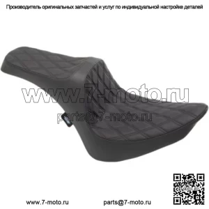 Predator III Black Diamond Seat Harley Softail FXST FLST 84-99 (Для: Harley-Davidson)