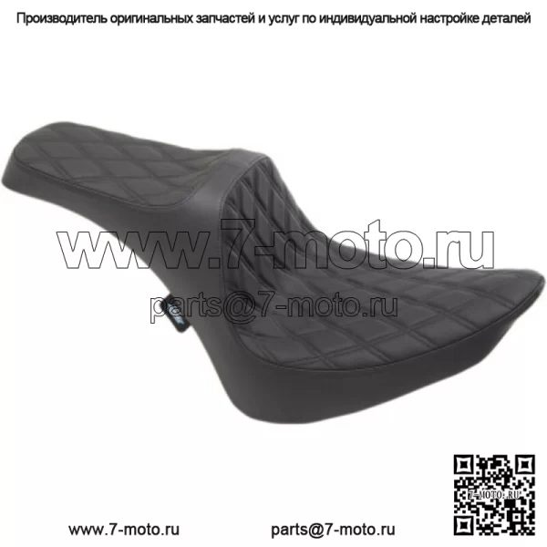 Predator III Black Diamond Seat Harley Softail FXST FLST 84-99 (Для: Harley-Davidson)